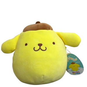 Squishmallows Sanrio Pompompurin 8in Plush Doll Toy